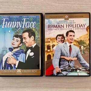 Two Dvd's - Roman Holiday and Funny Face
